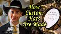How Custom Cowboy Hats Are Made | Nathaniel's Custom Hats